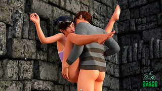 Brave Brunette Takes Charge in Steamy Stand-Up Ride – Lust Epidemic E70