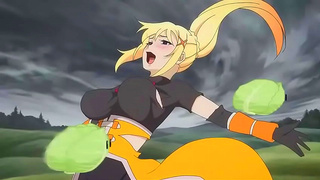 Megumins Explosive Desire Overwhelms Kazuma in Hot Konosuba Moment