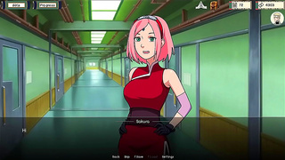 Naruto Guides Kunoichi in Hot 3D Hentai Fantasy with Dinaki