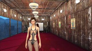 Curvy Brunette Shows Off Voluptuous Curves in Seductive Anime Fantasy