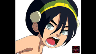 Toph Uncovers Hidden Passions in Sultry Avatar Hentai Fantasy