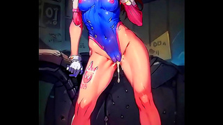 D.Vas Seductive AI Performance – Steamy Ahegao Fantasy by DarkerMakker123