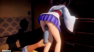 Priestess Unleashed: Fiery 3D Hentai Training Forbidden Desires