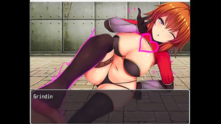 Ginger Vixen Teases Hero with Seductive Toes in Hot Hentai Fantasy