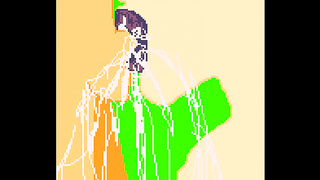 Pixel Princess Sucks Giant Dick in Retro Hentai Delight