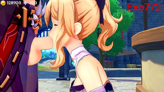 Tempting Jeans Ignite Steamy Passions in Genshin-inspired Lust Adventure