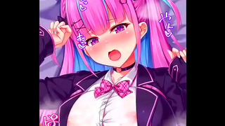 Akua Zuri Tempts with Curvy Allure in Sensual Hentai Titjob Fantasy