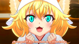 Kitsune Babe Teases Pleases Before Wild Hentai Tryst
