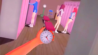 Miku Ichika Freeze Time for Hot 3D Hentai Lovemaking Adventure