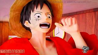 Nami Dominates Luffy in Steamy Reverse Ride – Wild Anime Encounter