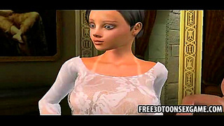 Luscious 3D Beauties Ignite Wild Lesbian Romance in Hot Tryst