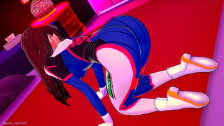 D.Va Hana Song Heat Up Tokyo Nights with Steamy Anal Romance