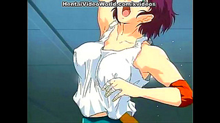 Anime Goddess Rides Huge Dick in Hot Blowjob Sex Scene