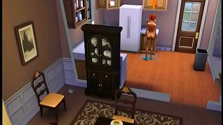 Sim Couples Fiery animated tryst ignites passionate desire and intense heat