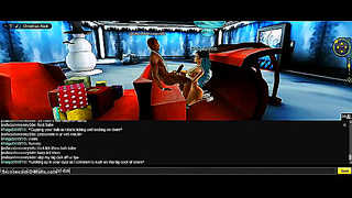 Paige Teases Gamer with Seductive Blowjob in Virtual IMVU Encounter