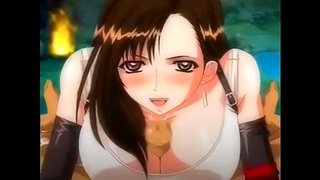 Tifas Hot Blowjob Fantasies Ignite in Final Fantasy VII Erotic Animation
