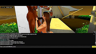 Leyla Seduces Hero with Hot Blowjob in Action-Packed 3D Anime Adventure