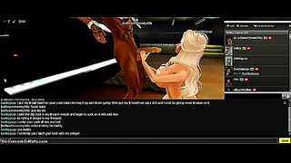 Anime Beauty Rides Wild Fantasy in Sultry IMVU Encounter