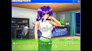 Yoriko Teases with Seductive Desires in Hot Animated Fantasy Tryst