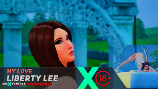 Liberty Lee Rides Wild in Hot Sims 4 Cowgirl Encounter