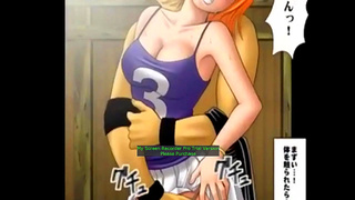 Nami Tempts Pirate Crewmates in Sultry Hentai Fantasy Encounter