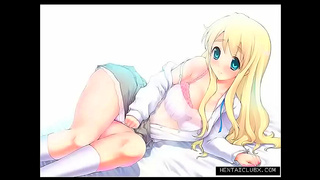 Alluring Anime Girls Entice with Sensual Hentai Charm Beauty