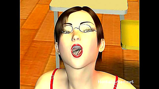 Curvy Goddess Receives Deep creampie in Steamy Cartoon Lust Fest