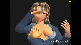 Plump Hentai Beauty Reaches Orgasm with Fiery Self-Pleasure Show