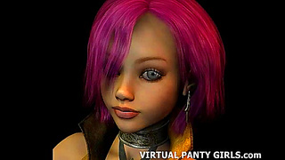 Curvy 3D Goddess Tempts in Flirty Pink Lace for Steamy Encounter