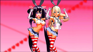 MMD Goddess Moves to Seductive Beats in Steamy 3D Hentai Fantasies