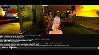 Hinata Naruto Heat Up Narita Beach in Sultry IMVU Encounter