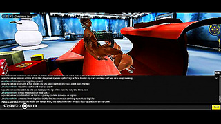 Lanas Spicy Holiday Encounter: Hot 3D Gamer Romance Unfolds