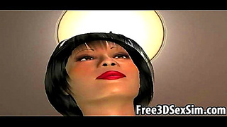 Voluptuous 3D Goddess Ravaged Hard in Hot Cartoon Lust Fest
