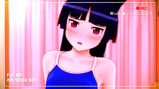 Kirino Faces Off Against Giant Mecha in Steamy 3D Hentai Showdown