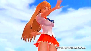 Cute Demoness Teases Brave Warrior with Sensual Dance in Steamy Anime Fantasy