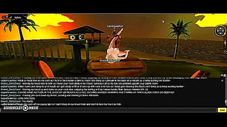 Darlys Hot Beach Tryst Awakens Taboo Passions in Vivid 3D Lust Saga