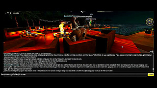 Double Trouble on the Beach – Hot 3D Hentai DP in IMVU World