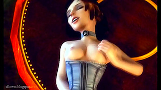 Elizabeth Yields to Temptation with Comstock in steamy Bioshock Tryst