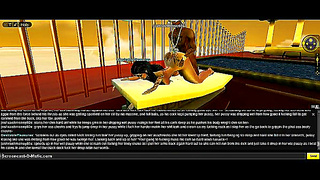 Busty Kawaii Babe Gets Pounded by Two Guys in Steamy IMVU Adventure