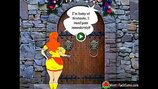 Tits Out for Santa: Nintendo Characters Steamy Holiday Threesome Fiesta