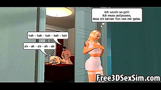 Blonde Goddess Rides Hard in Steamy 3D Hentai Fantasy Fuckfest