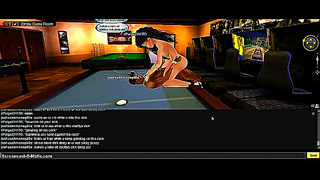 Paiges Steamy Game Room fantasy Ignites in Wild 3D Hentai Action