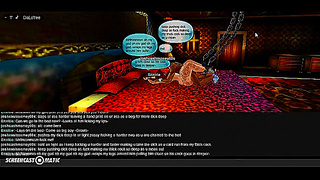 Passionate 3D Anime Romance Descends Into Fiery IMVU Lust