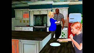 Milf Tempts Two Young Lovers in Sultry Animated Encounter