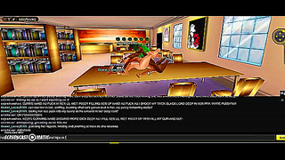 Erin Laceys Steamy 3D anime threesome fantasy ignites wild passion