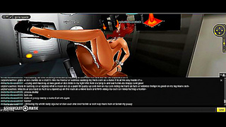 Anitas Galactic Desire Awakens in Hot 3D Hentai Tryst with IMVU Squad