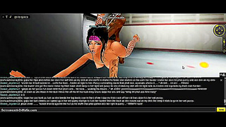 Alien Seduction: Busty Babe Pleasures Tentacle Beast in Outer Space
