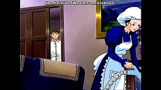 Anime Vixen Dominates Horny Stud with Mind-Blowing Blowjob Action