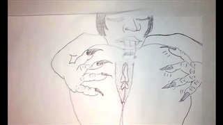 Lesbians Ignite Creative Sparks with Sensual Artistic Encounter