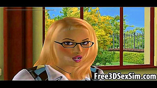 Ebony Goddess Seduced by Burning Kisses in Steamy 3D Hentai Fantasy